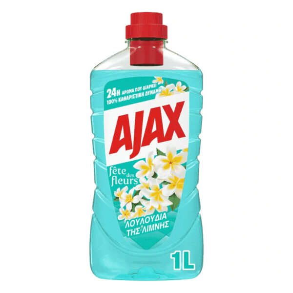 AJAX fete des fleurs υγρό καθαριστικό λουλούδια της λίμνης 1lt